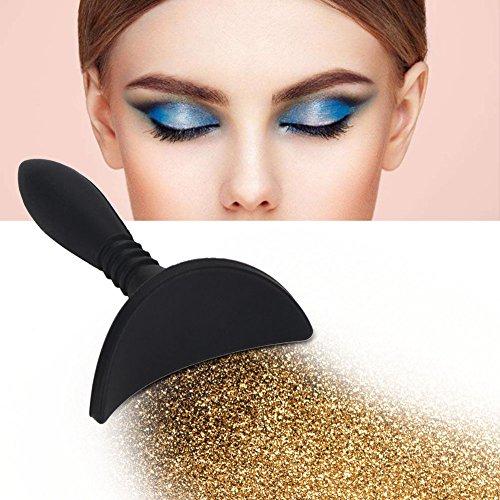 Sonew Eyeshadow Crease Line Kit Eyeshadow Stamp Crease Silicone Eyeshadow Stamp Crease Fashion Lazy Eye Shadow Applicator Eye Contour Makeup Tool (Black)