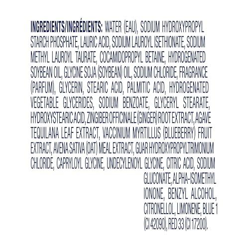 Dove Dove Body Wash Unwinding Blueberry & Moon Milk, 4 Count for Renewed, Healthy Looking Skin, Moisturizing Gentle Skin Cleanser with 24hr Renewing MicroMoisture, 20 oz