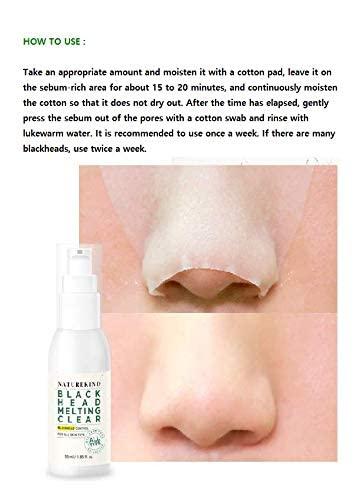 NATUREKIND NATUREKIND BLACK HEAD MELTING CLEAR 50ML LARGE SIZE PORE CLEANSER/REMOVER