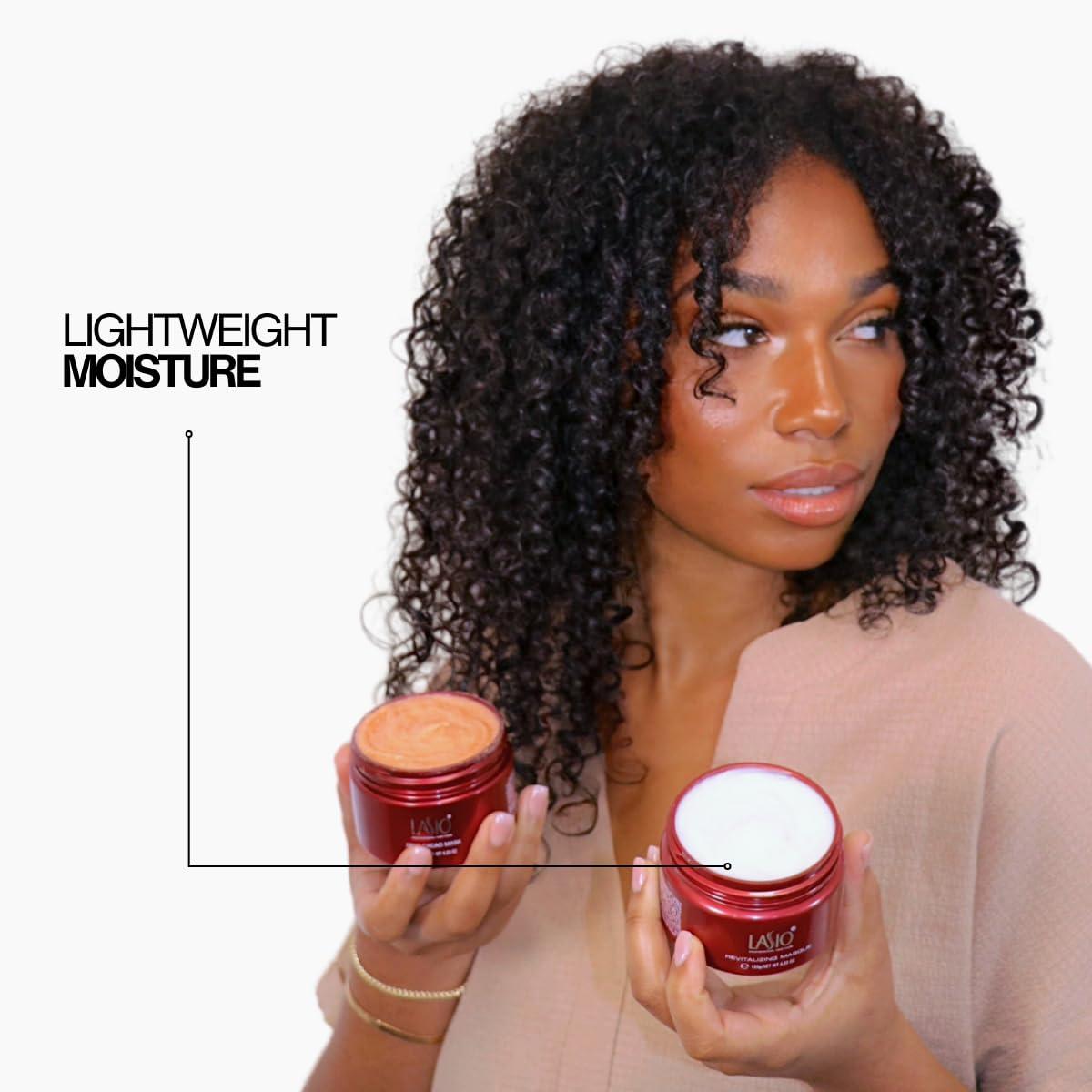 Lasio Lasio Keratin-Infused Hypersilk Intense Hair Repair and Healthy Hair Kit - Contains Professional Salon Level Grade Shampoo, Conditioner, and Masque - All In One Hair Kit