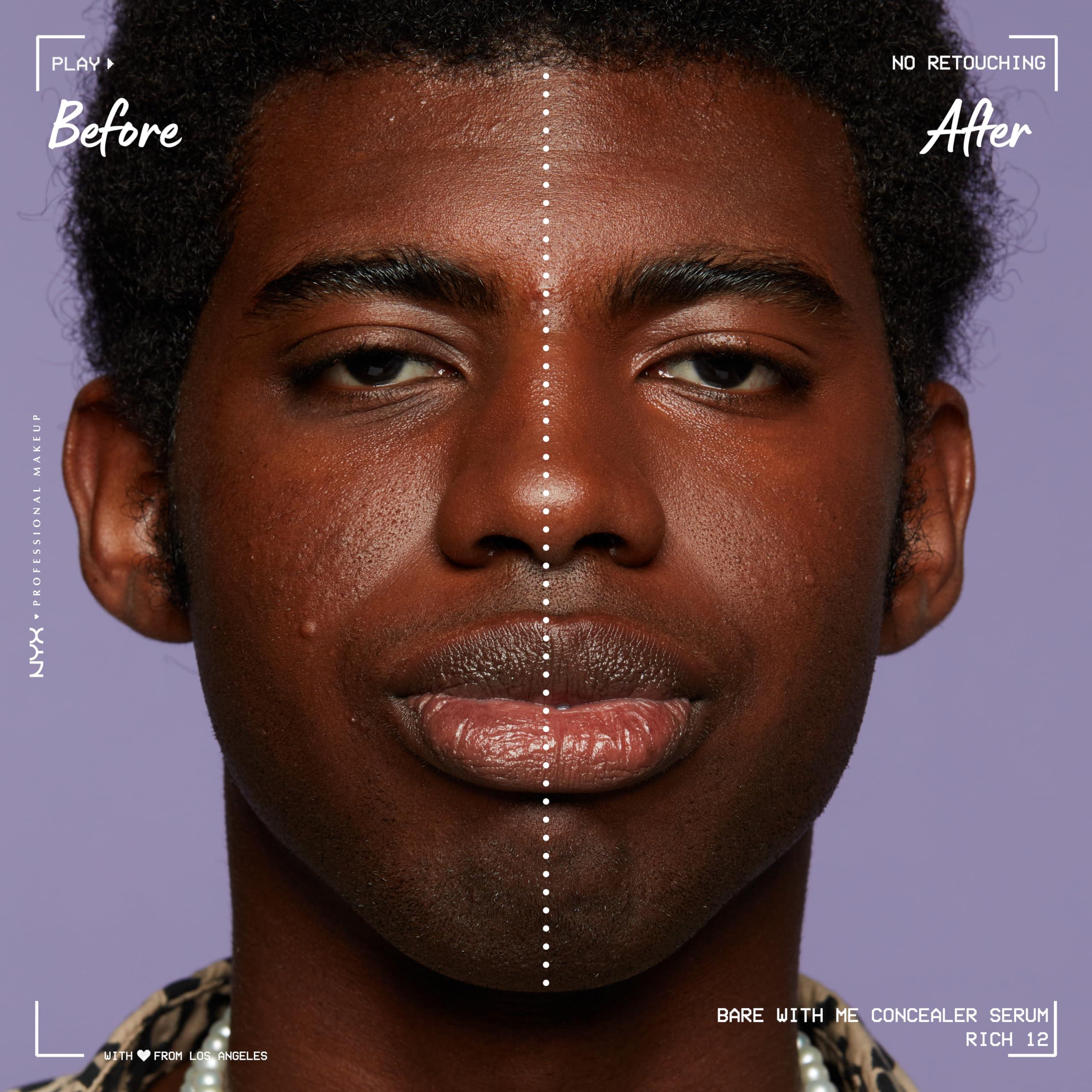 NYX PROFESSIONAL MAKEUP NYX PROFESSIONAL MAKEUP Bare With Me Concealer Serum, Up To 24Hr Hydration - Rich