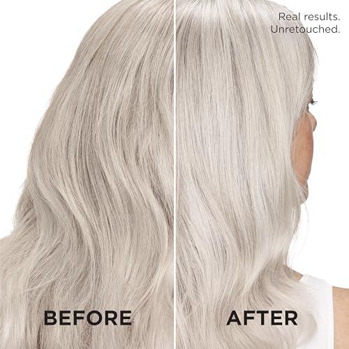 L'Oral Paris L'Oreal Paris EverPure Silver Care Sulfate Free Shampoo and Conditioner Set, Nourishing Vegan Formula with Peptides for Brightening Gray Hair, 1 Kit