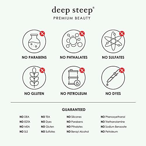 Deep Steep DEEP STEEP Brown Sugar Vanilla Sugar Scrub, 8 OZ