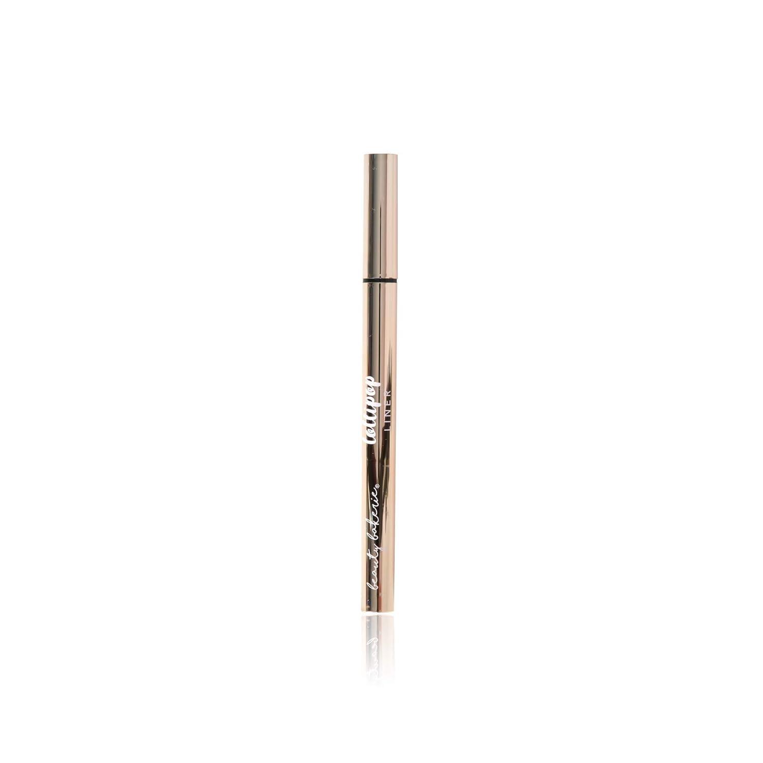 Beauty Bakerie Beauty Bakerie Lollipop Liquid Eyeliner Pencil, Smudge Proof, Waterproof Liquid Eye Liner Pen with Felt Tip Brush for Precise Eye Makeup, Waterproof Eyeliner for All Day Wear, 3.5mL, Jet Black