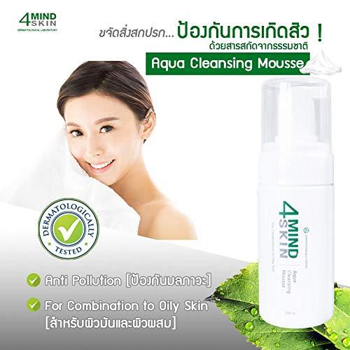 4MindSkin 4MindSkin Aqua Cleansing Mousse 100ml for Combination to Oily Skin