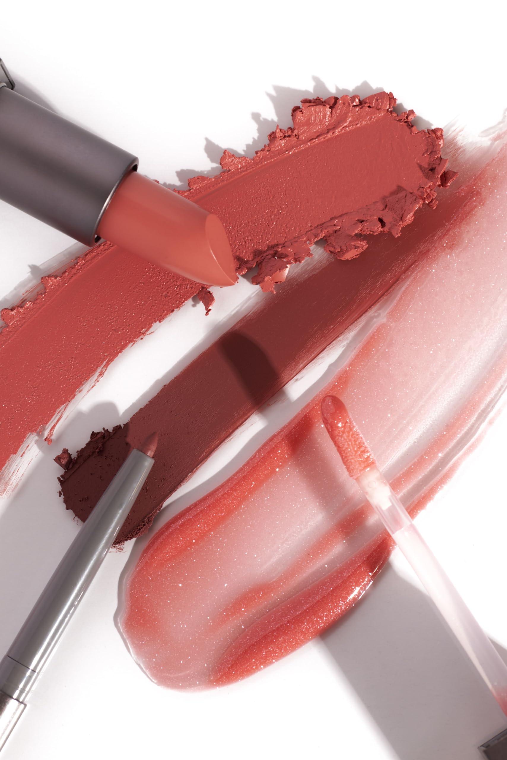 RB RINNA BEAUTY Rinna Beauty Lip Kit - Call Me Coral - All-in-One Lip Kit Includes Lipstick, Lip Gloss, and Lip Liner - Vegan, Long-Lasting, Anti-Aging & Moisturizing, Cruelty-Free - 1 each