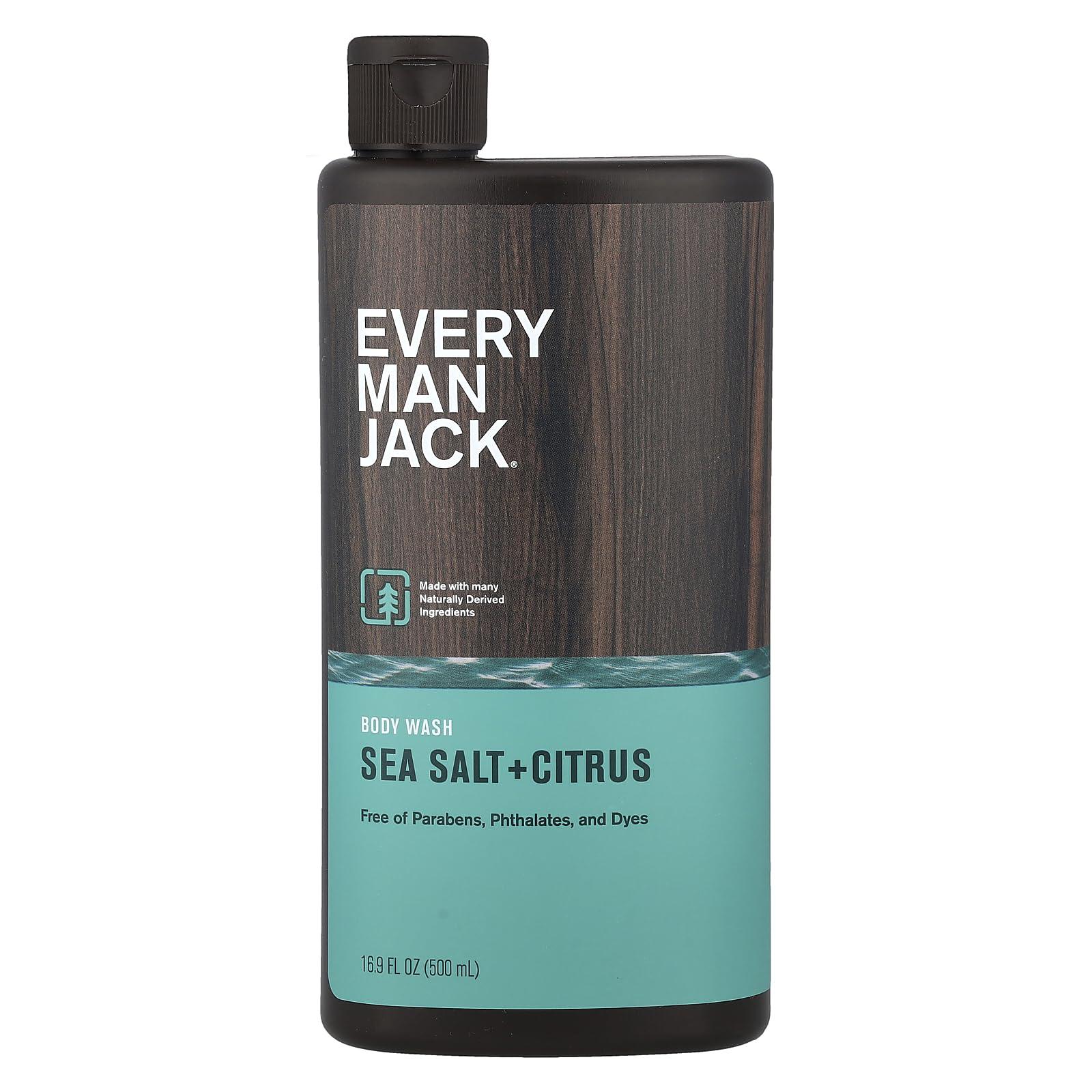 Every Man Jack Every Man Jack Sea Salt Body Wash, 16.9 FZ