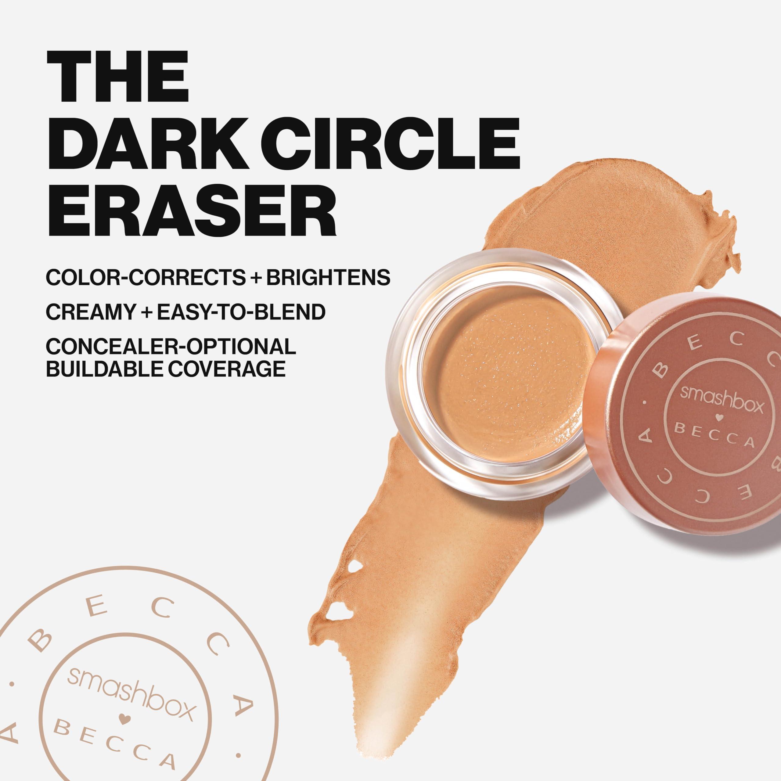 Smashbox Smashbox X BECCA Under Eye Brightening Cream Corrector | Vitamin E, Full Coverage + Color Corrector, 0.15 Ounce, Dark
