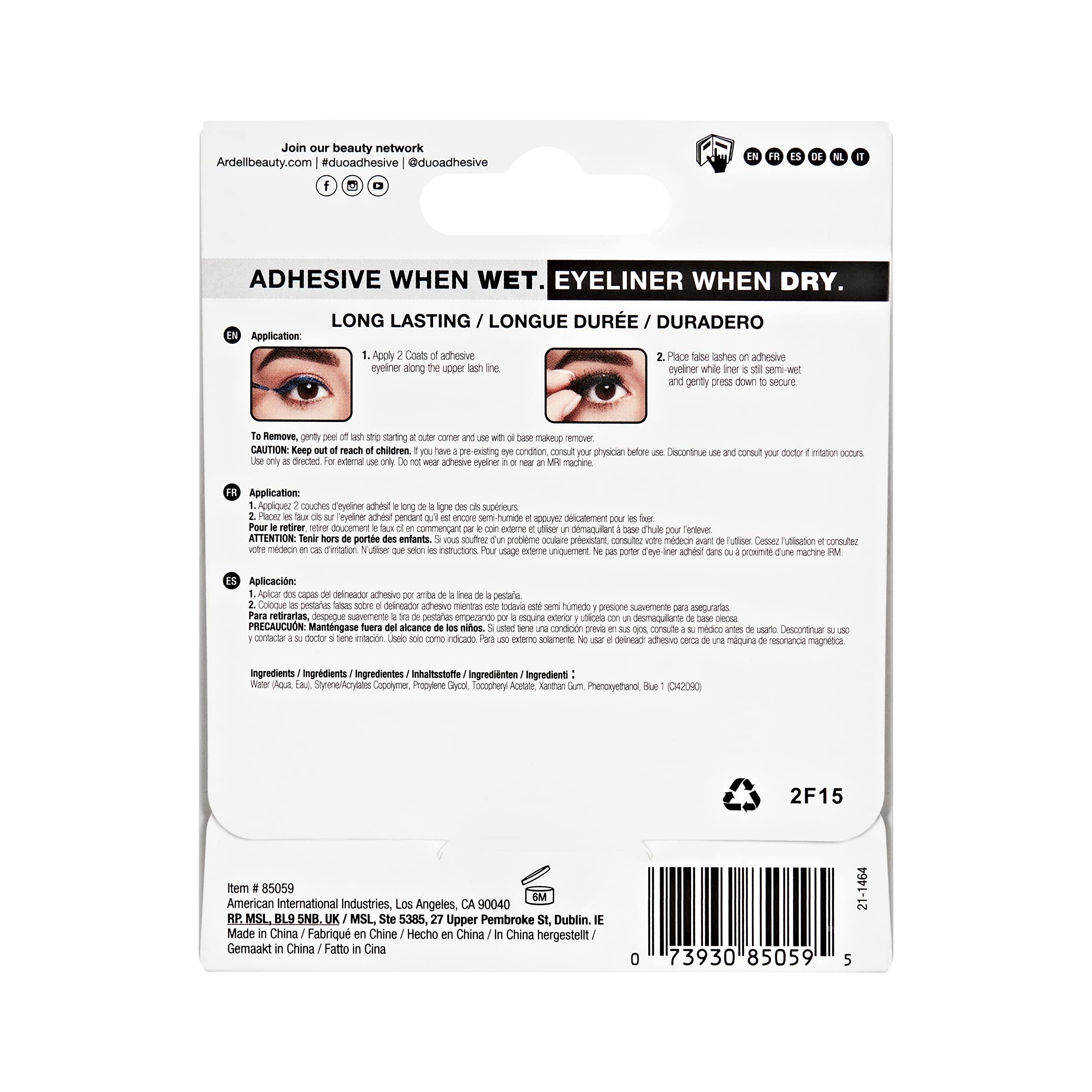 DUO DUO Line it Lash it Metallic Blue