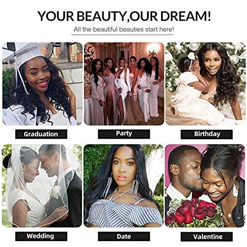 TPFHR Kinky Straight Nano Ring Human Hair Extension Micro Link Brazilian Remy Nano Tip Hair Coarse Italian Yaki For Black Women 100g 100strands (20inch 100strands, 1(Jet Black))