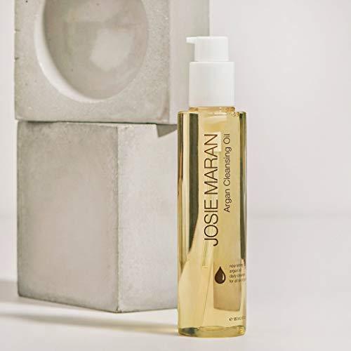 Josie Maran Josie Maran Cleansing Argan Oil (6oz) - Daily Anti Aging Moisturizing Facial Skin Cleanser - 100% Pure Organic Argan Oil