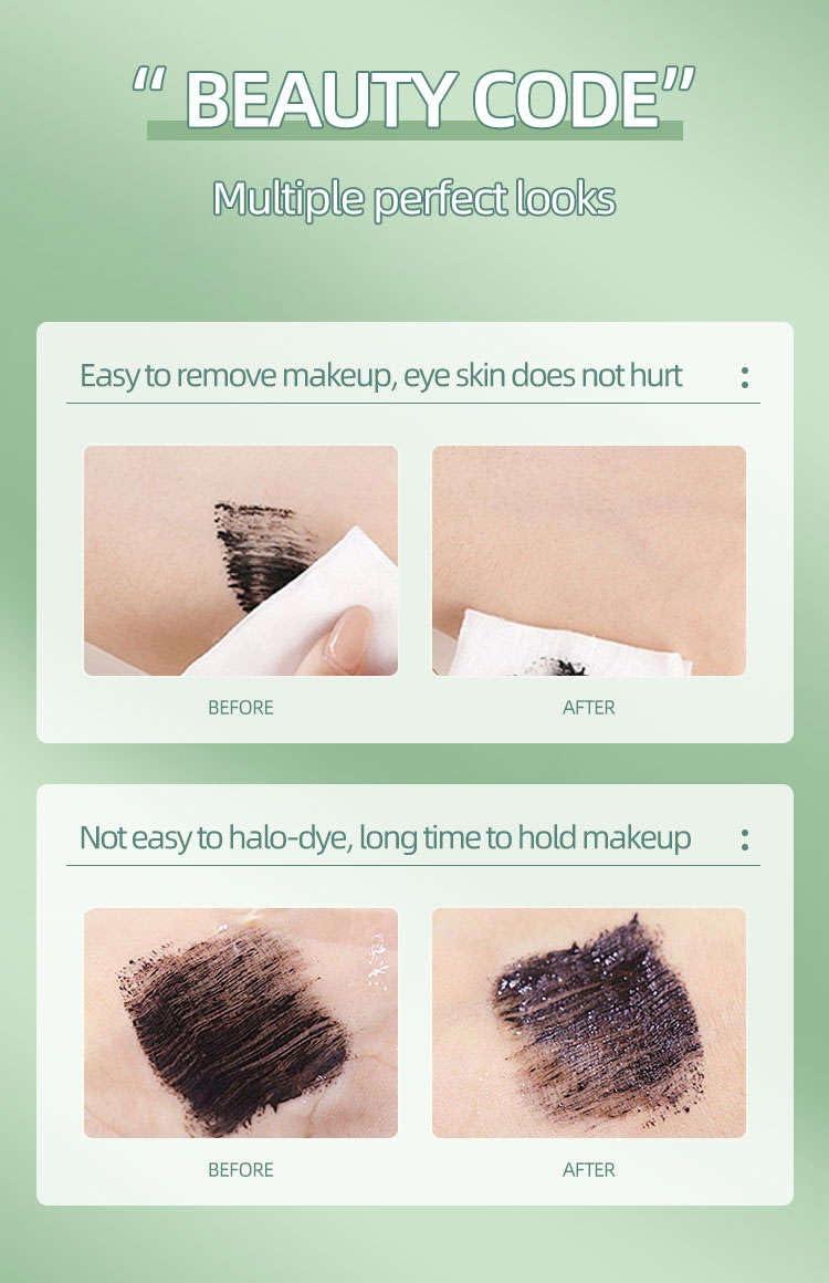 U&A ROYAL U&A ROYAL mascara Liquid Lash Extensions Mascara-Brynn Thick and slender, Waterproof and Sweatproof (Rich Black 10.7g/0.38 OZ