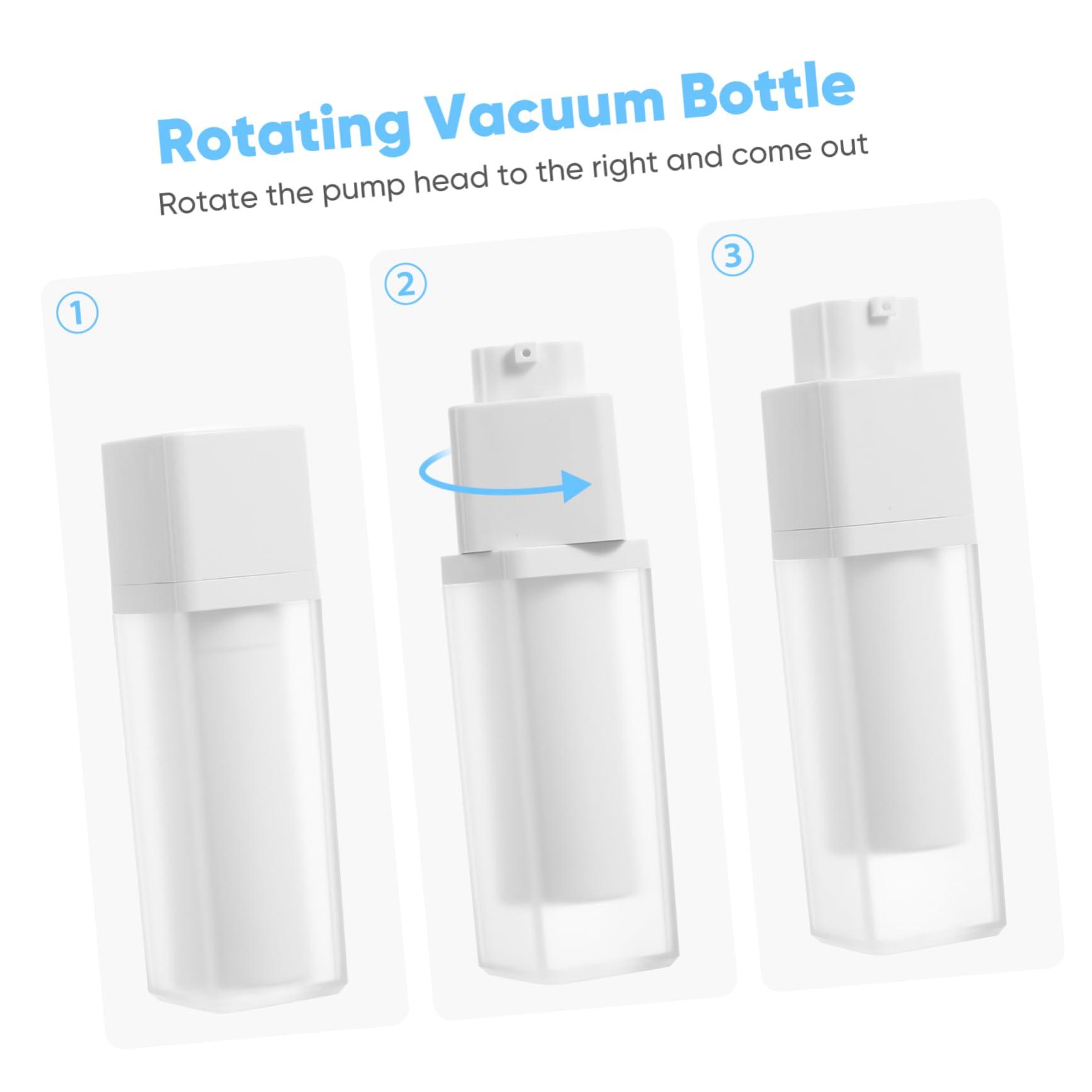 Beavorty 3pcs Bottled Portable Lotion Container Refillable Empty Bottle Lotion Bottle Shower Gel Container Dividing Bottle Vacuum Bottle Travel Bottle Soap Bottles Makeup Bottle