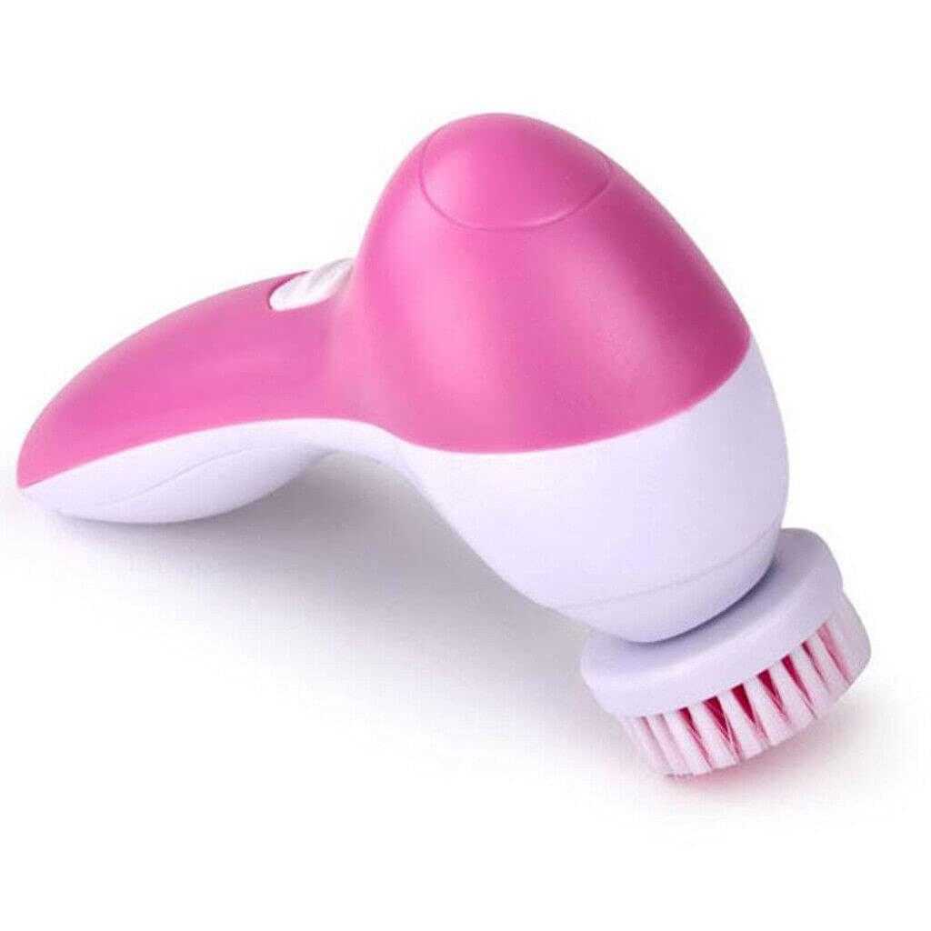 EliteDealer 5 in 1 Facial Cleansing Brush Massager Face Cleanser Machine Gentle Exfoliating