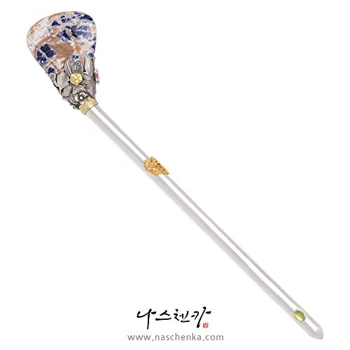 NASCHENKA NASCHENKA Binyeo Traditional Korean Hanbok Hair Pin Hair Sticks Silver Accessory Wedding Jewelry 1544040