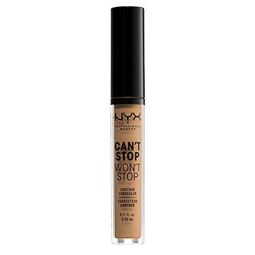 NYX PROFESSIONAL MAKEUP NYX PROFESSIONAL MAKEUP Can't Stop Won't Stop Contour Concealer, 24h Full Coverage Matte Finish - Golden