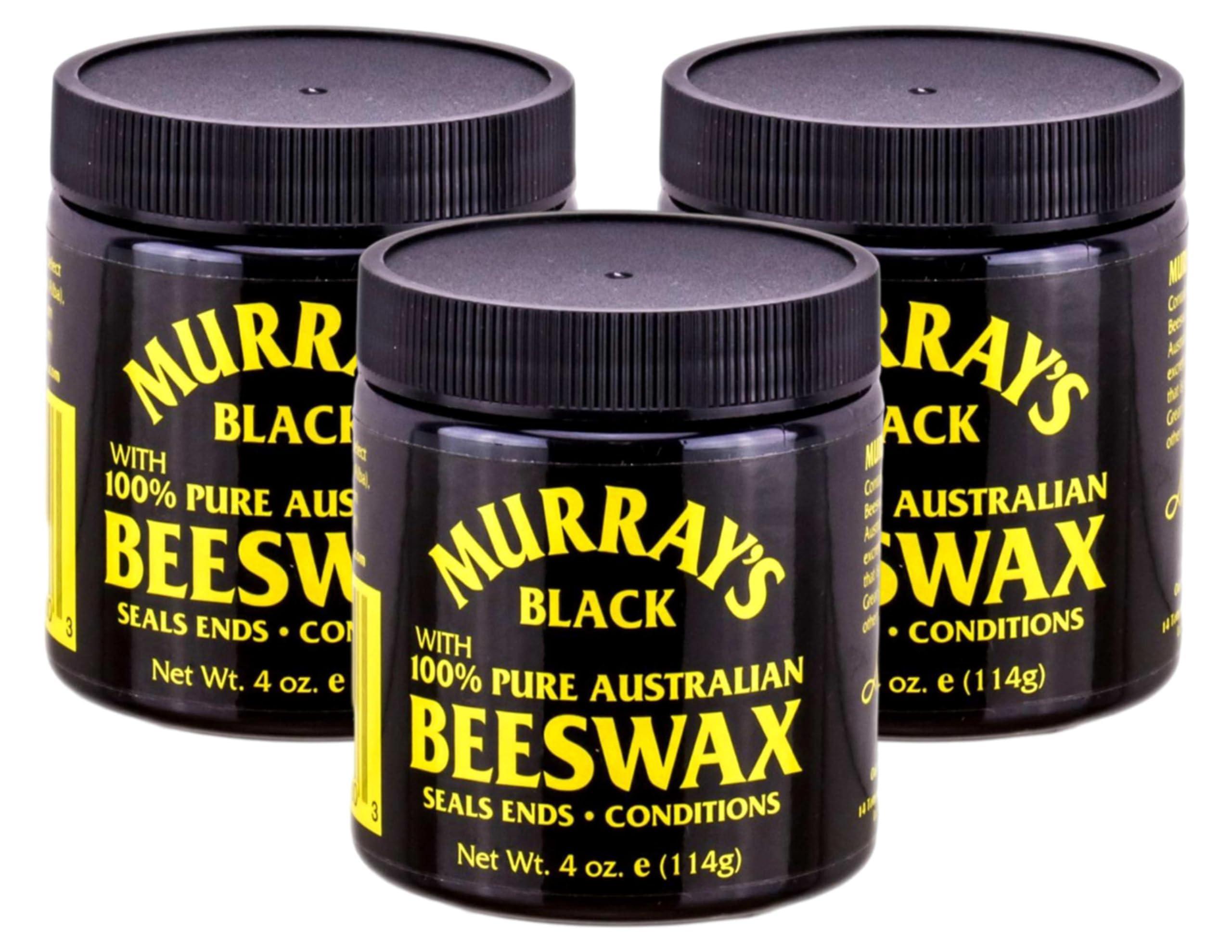 Murray's Murray's Black Beeswax, 3.5oz (Pack of 3)