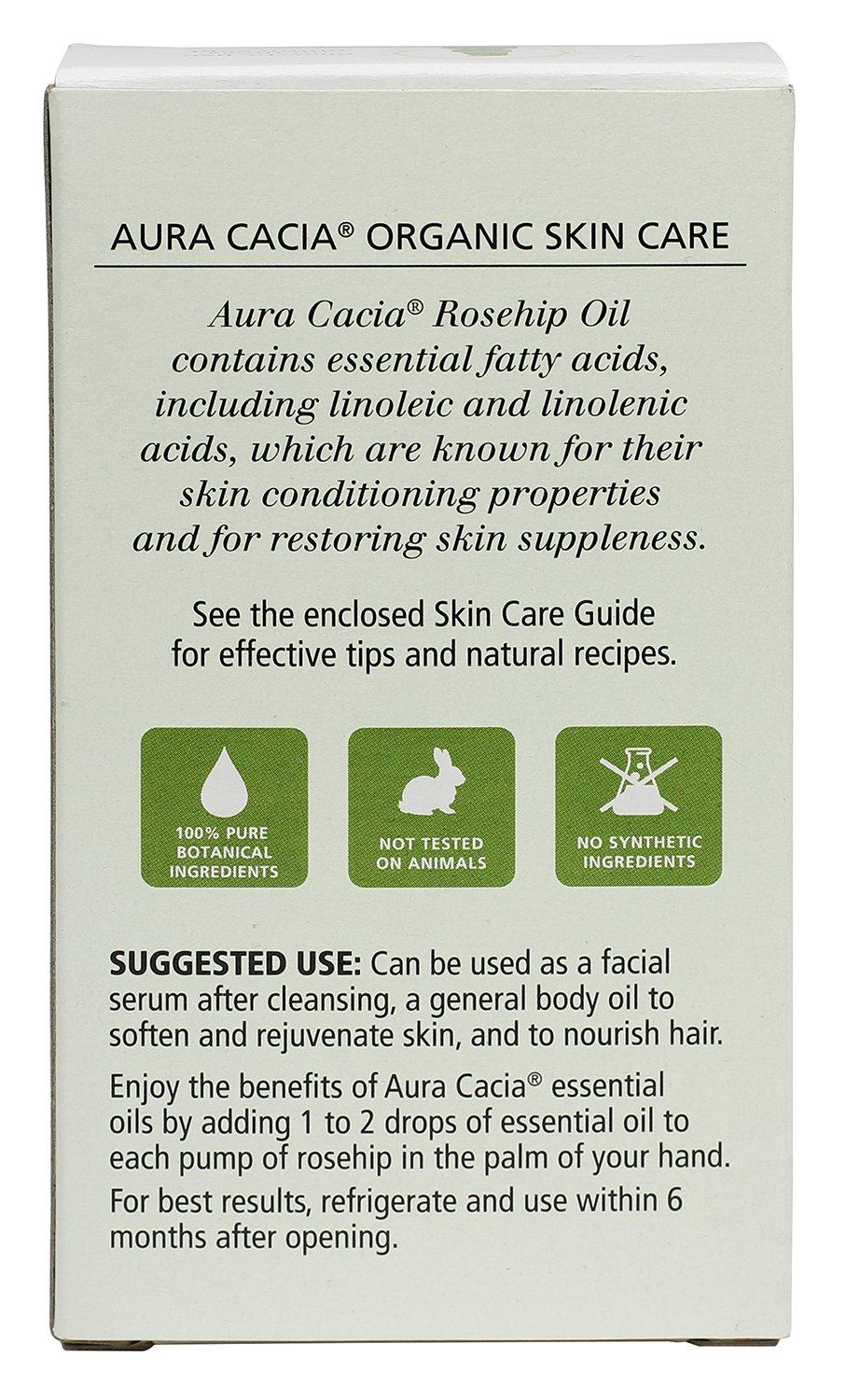 Aura Cacia Aura Cacia Organic Skin Care Oil, Rosehip, 1 Fluid Ounce