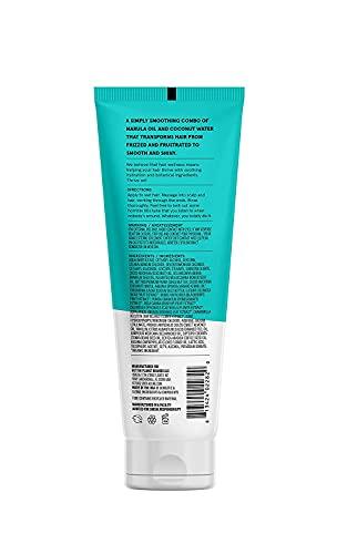 Acure Acure Simply Smoothing Conditioner - & Marula Oil | 100% Vegan | Performance Driven Hair Care | Smooths & Reduces Frizz | White/Blue, Coconut Water, 8 Fl.Oz
