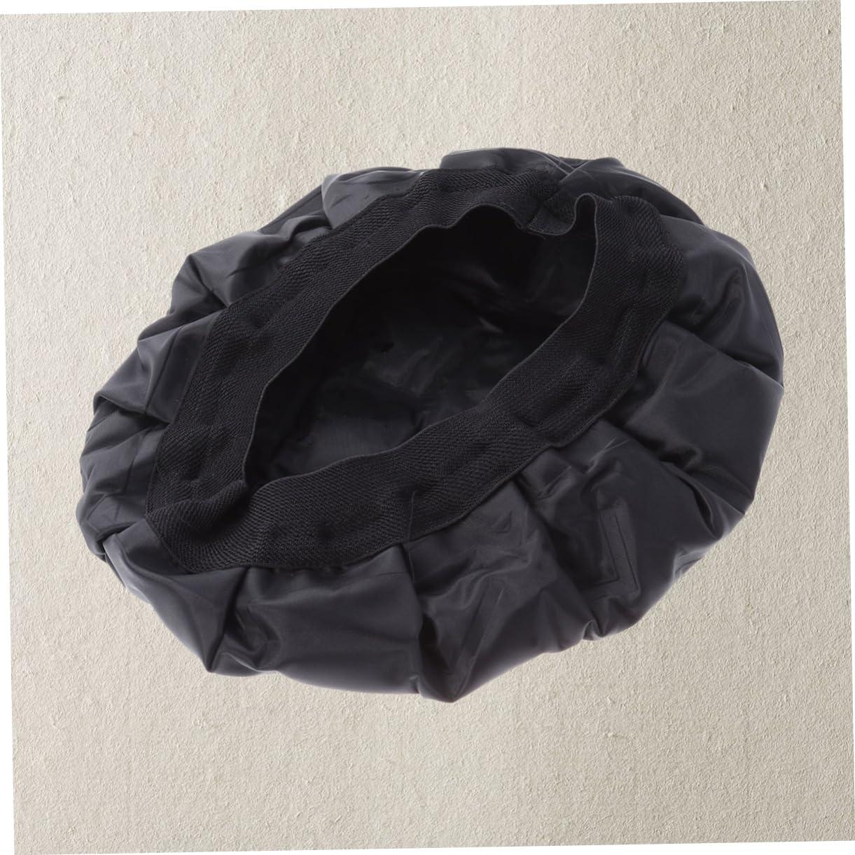 PLAFOPE PLAFOPE Heated Hair Cap Heat Conditioning Gel Steamer Hair Treatment Hair Products Universal Size Black