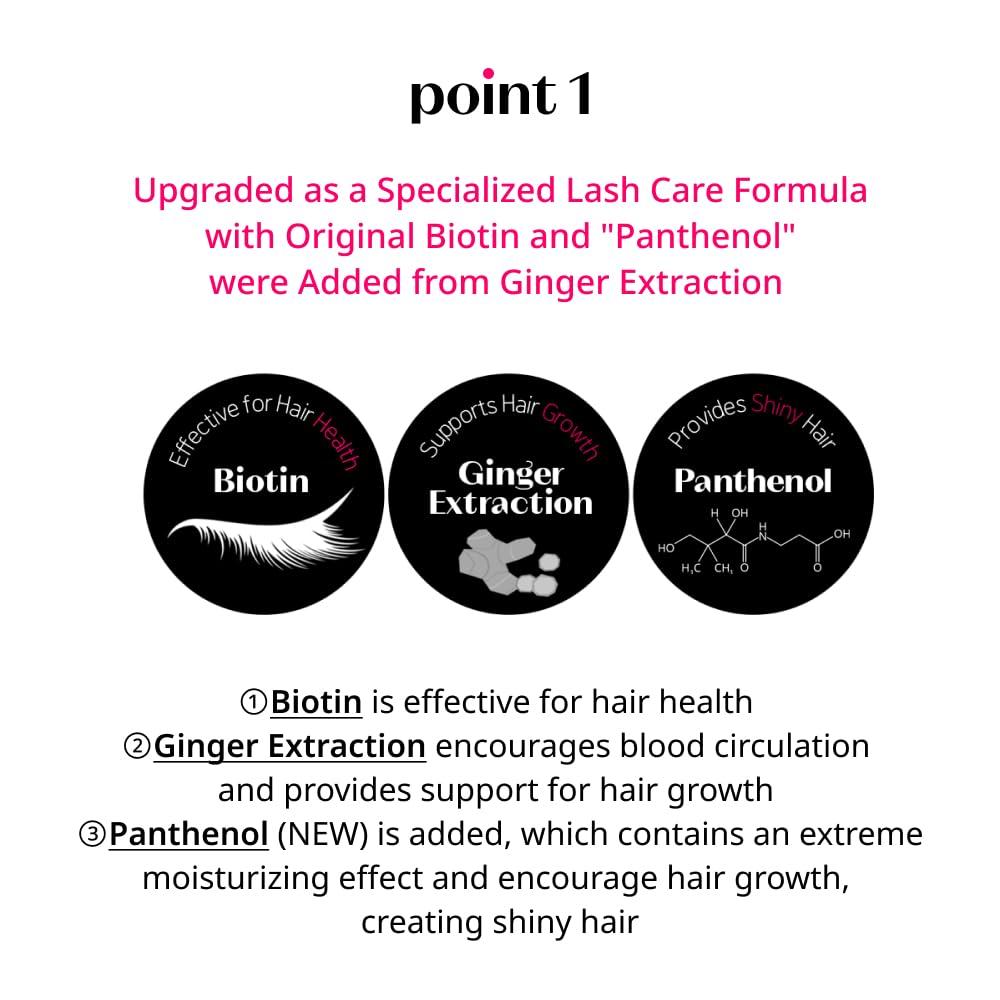 ETUDE ETUDE My Lash Serum 0.3fl.oz (9g) 23AD | Easy And Comfortable Daily Eyelashes Serum With Biotin | Appearance Of Longer, Thicker Looking Lashes, Lash Care | K-beauty, Korean Makeup