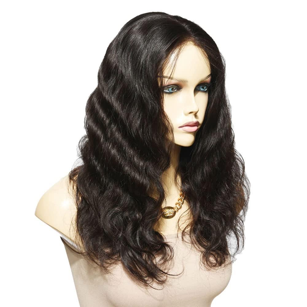 VRZ Body Wave Human Hair Lace Front Wig | Top Closure Wig | lace Frontal wigs | 360 Lace Wigs for Women 180% Density Transparent Lace Wigs (28 inches, 13X6 FRONTAL LACE WIG)