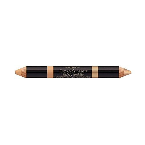 L'Oreal Paris L'Oreal Paris Cosmetics Stylist Brow Raiser Highlighter Duo, Medium, 0.16 Ounce