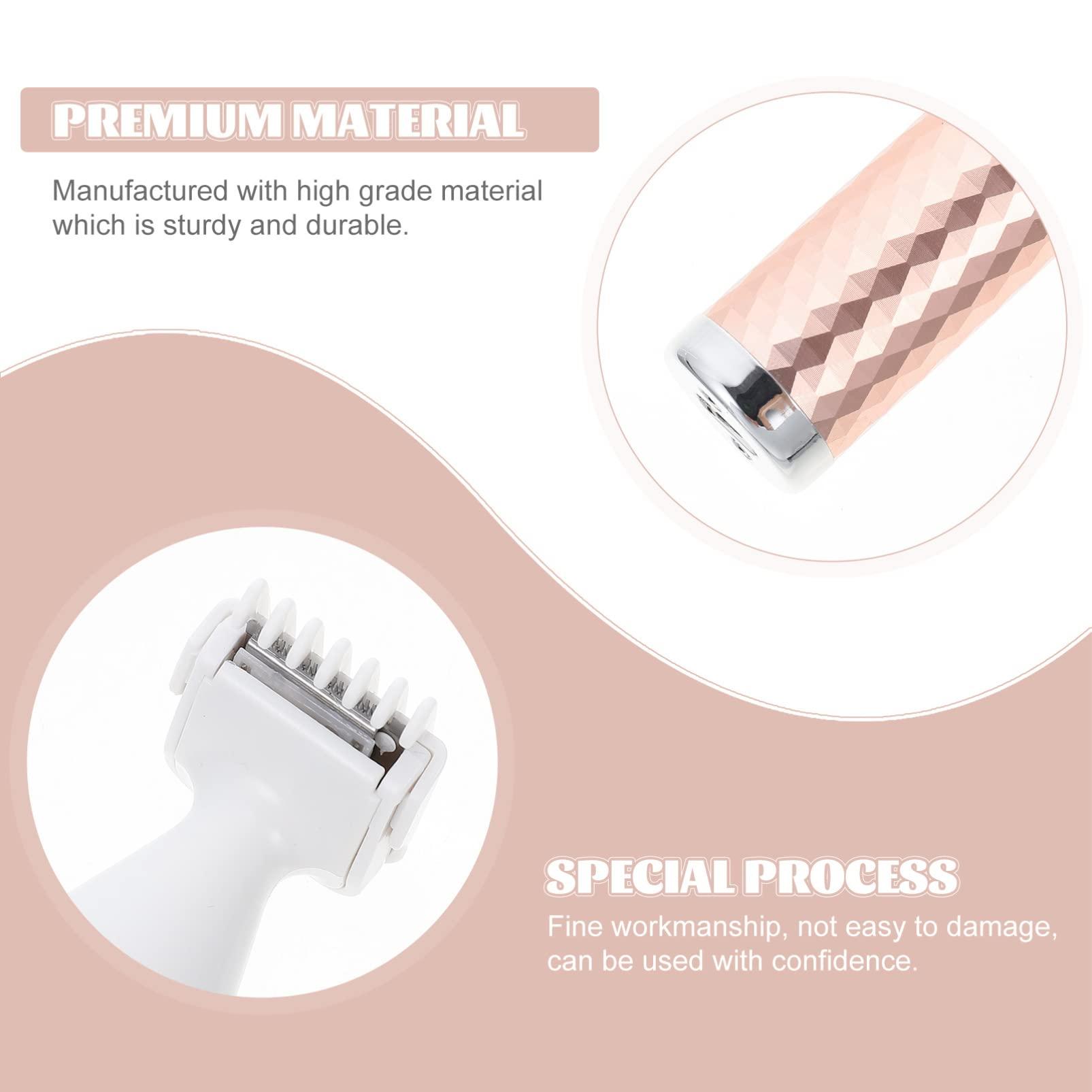 FOMIYES 1 Set Women's Shaver Wet Dry Body Electric Razors for Women Womens Electric shavers Hair Removal Machine Miss Cordless Aluminum Alloy ABS Stainless Steel Blades Eyebrow Trimmer