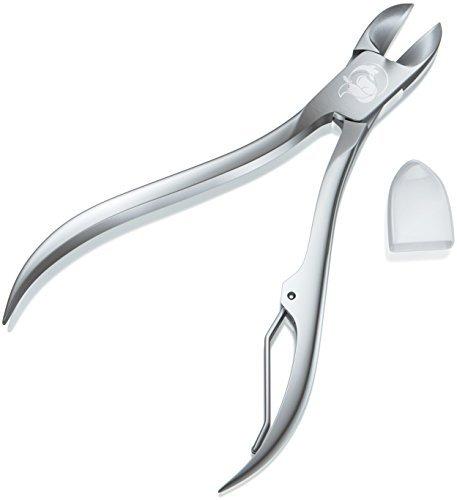 Fox Medical Equipment Fox Medical Equipment Toenail Clippers - Professional Nail Clippers for Thick and Ingrown Nails - Precision Toenail Clipper - Best Nippers for Thick Toenails - Stainless Steel Soft Grip Nail Clipper