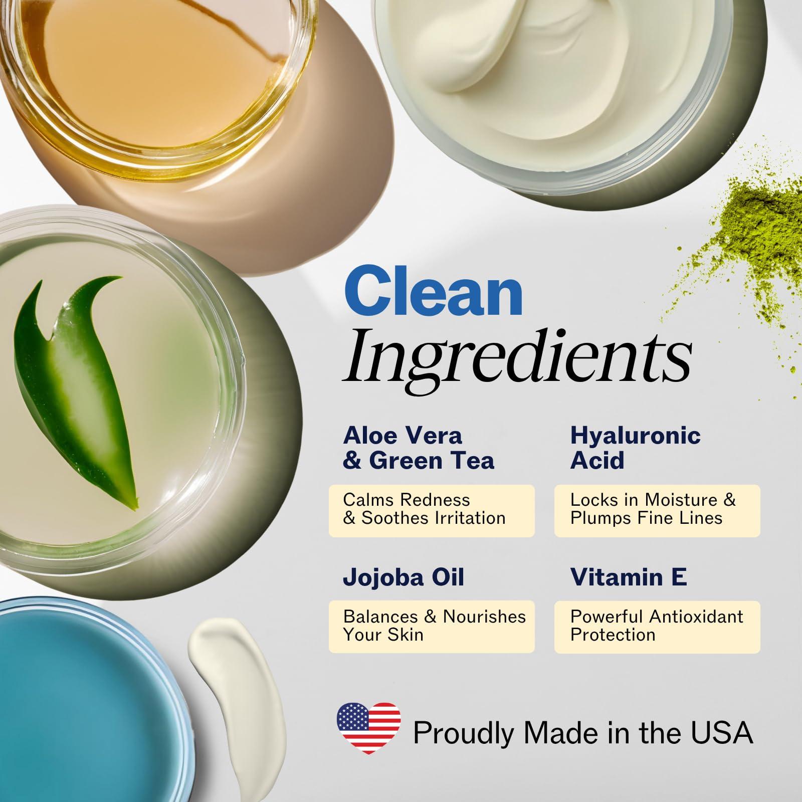 LilyAna Naturals LilyAna Naturals Retinol Cream - Anti-Aging Moisturizer for Face & Neck, Made in USA, Wrinkle Reduction - 1.7oz, 2 Pack