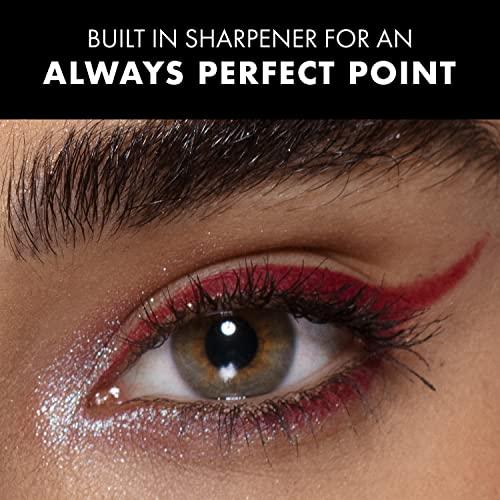 Milani Milani Stay Put Eyeliner - After Dark (0.01 Ounce) Cruelty-Free Self-Sharpening Eye Pencil with Built-In Smudger - Line & Define Eyes with High Pigment Shades for Long-Lasting Wear