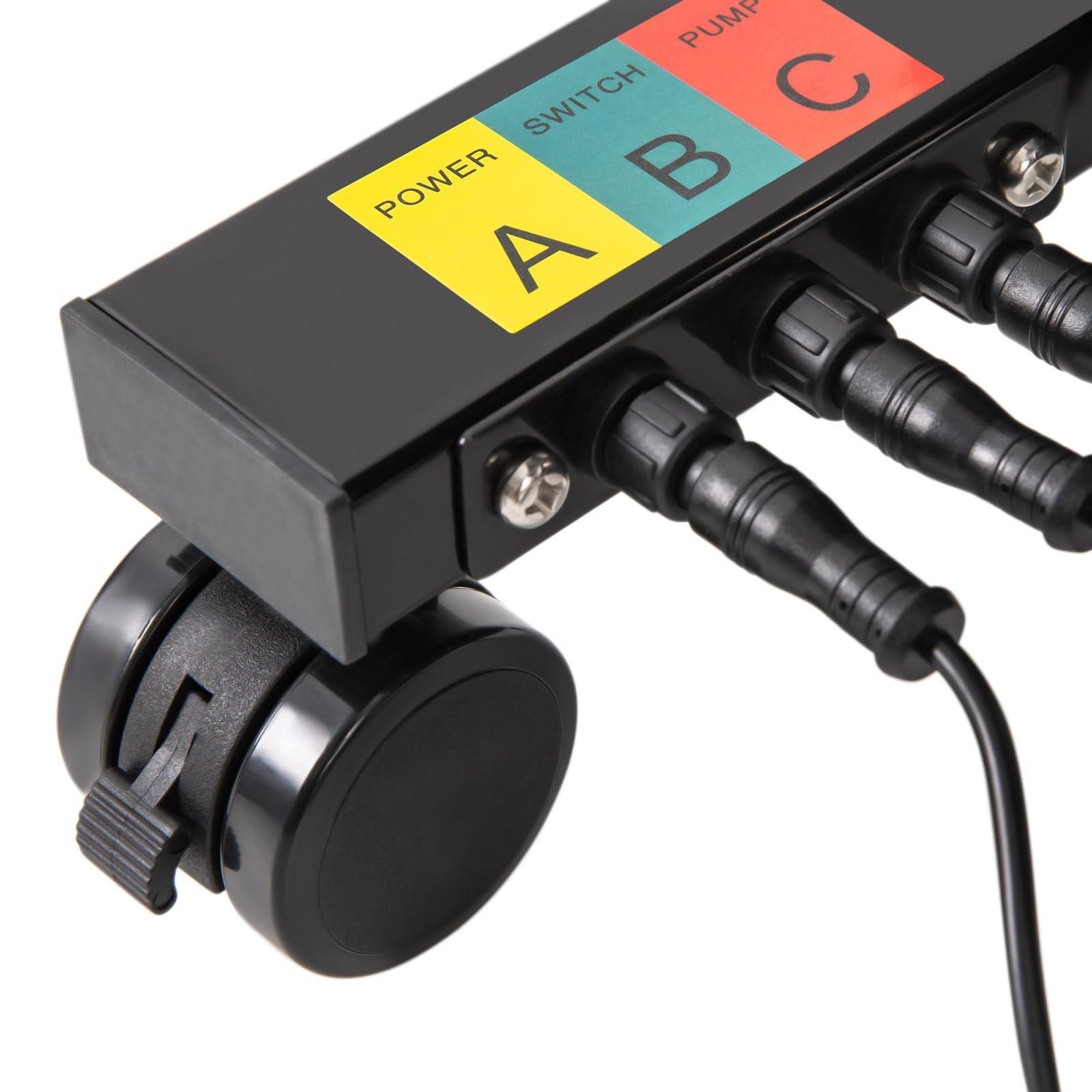 TFCFL Portable Shampoo Bowl Salon Sink with Electric Pump and Drain, Hair Washing Basin Height Adjustable Barber and Stylist Hair Salon Accessories