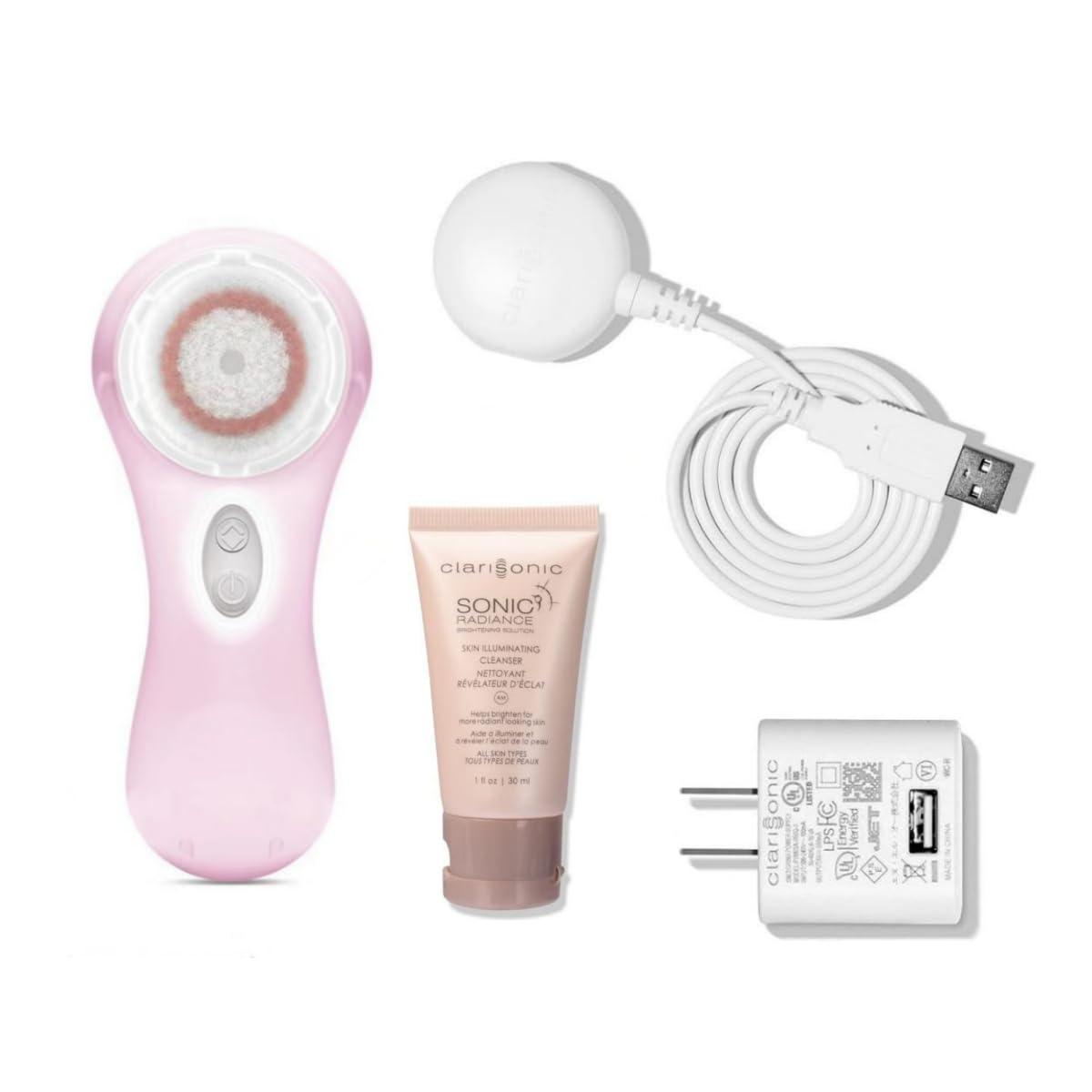 Clarisonic Clarisonic Mia 2 Cleansing System, 2 Speeds for Gentle and Everyday Cleansing Set (Pink)