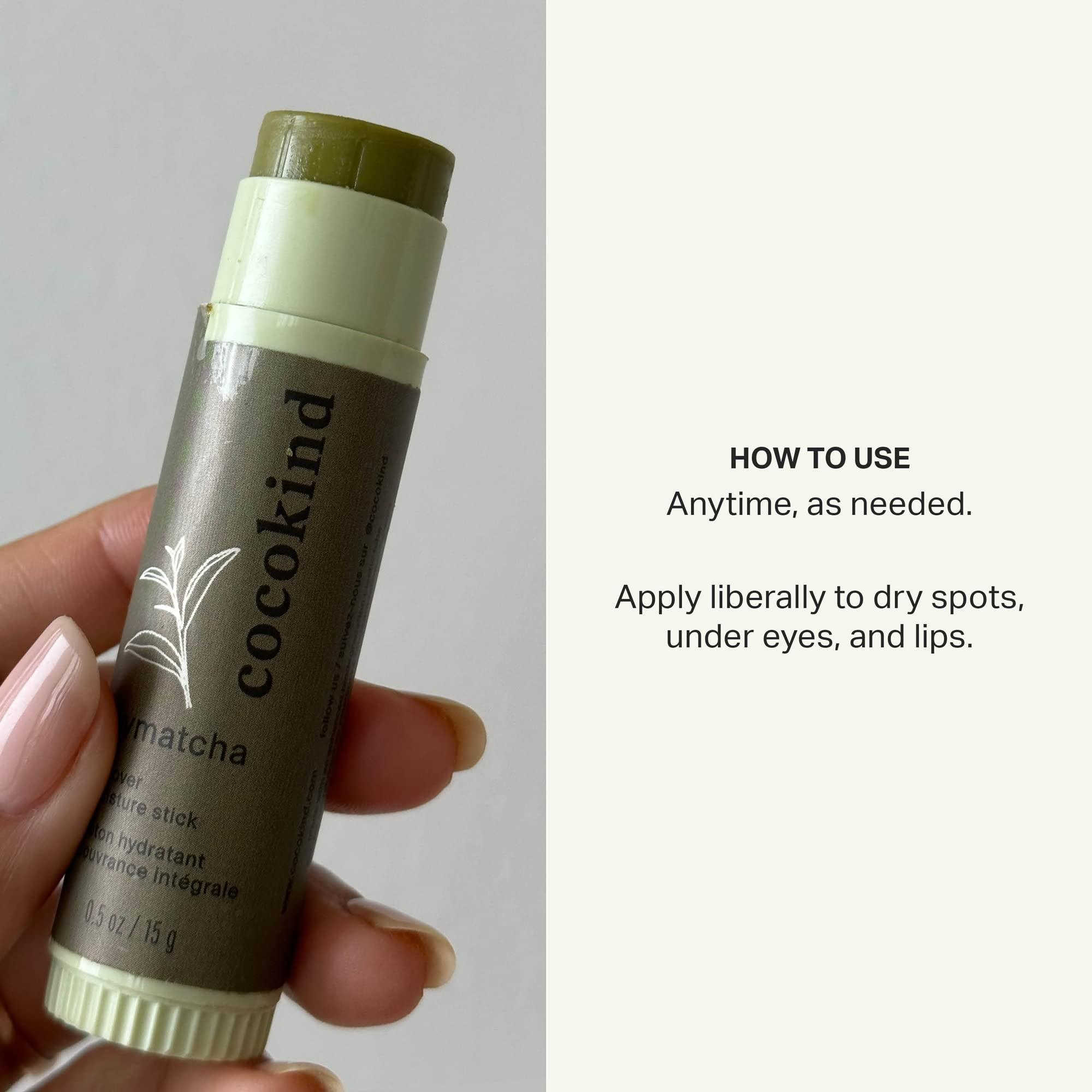 Cocokind Cocokind Mymatcha All-Over Moisture Stick, Lip Balm and Eye Cream for Dry Skin 0.5 Oz