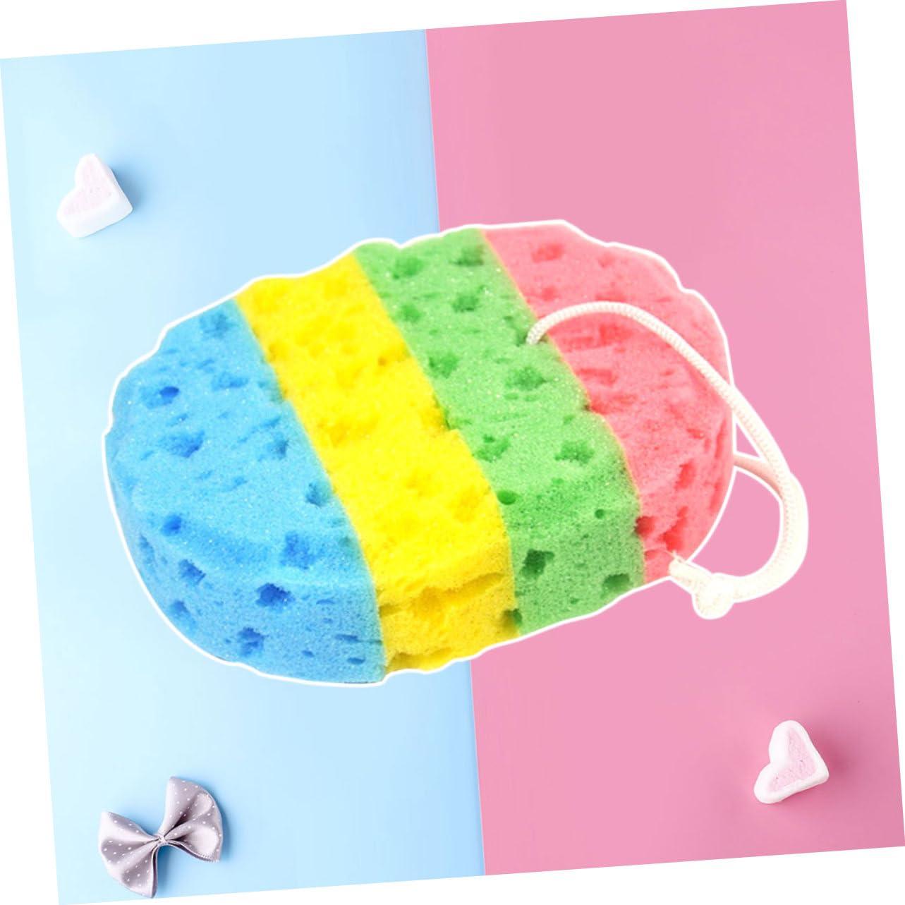 Beavorty Beavorty 6 Pcs Shower Sponge para Sponges Body Ultra Soft Exfoliating Bath Sponge Kitchen Sponge Holder for Sink Wash Tub Seaweed