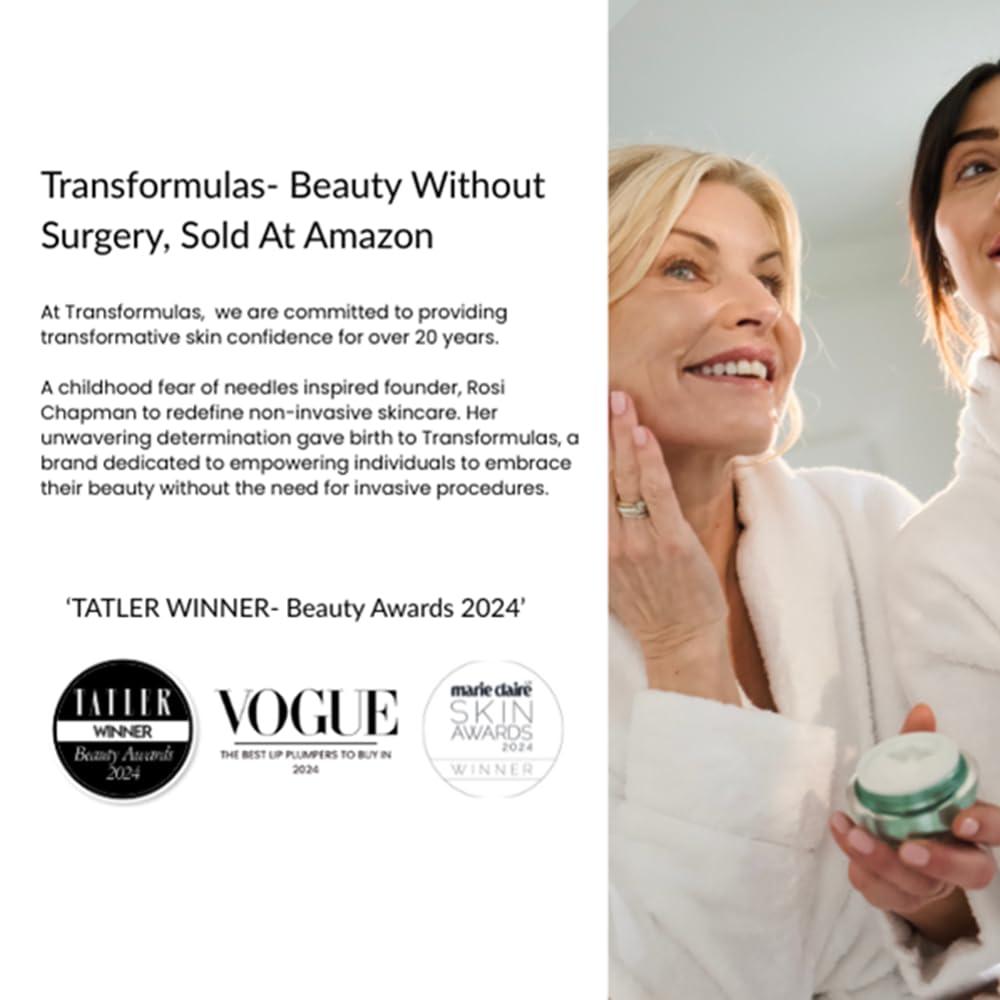 Transformulas Transformulas Marine Miracle Crme, Hydrating and Firming Cream for Dry and Tired Skin, Non Greasy, Nourishing, Rejuvenates Skin 1.69 fl oz