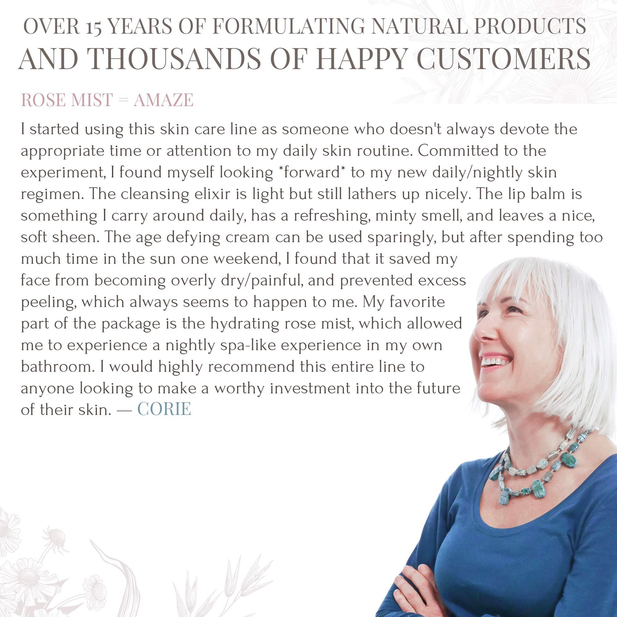 Martine: Pure & Simple Martine: Pure & Simple Facial Mist Spray to Hydrate, Tone, and Soften Skin, Setting Spray Made With Double Helix Water. (4 oz)