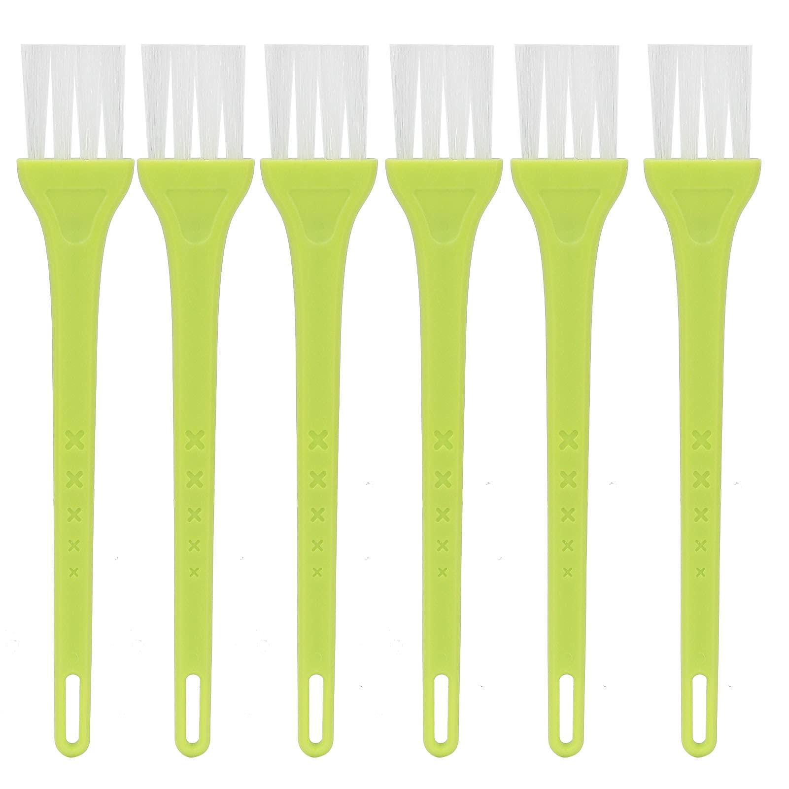 Diydeg Shaving Brush Cleaning Brush Set, 6pcs Electric Shaver Small Trimmer Dustpan Brushes with Hanging Hole Design, for Small Household appliances and Household Cleaning.