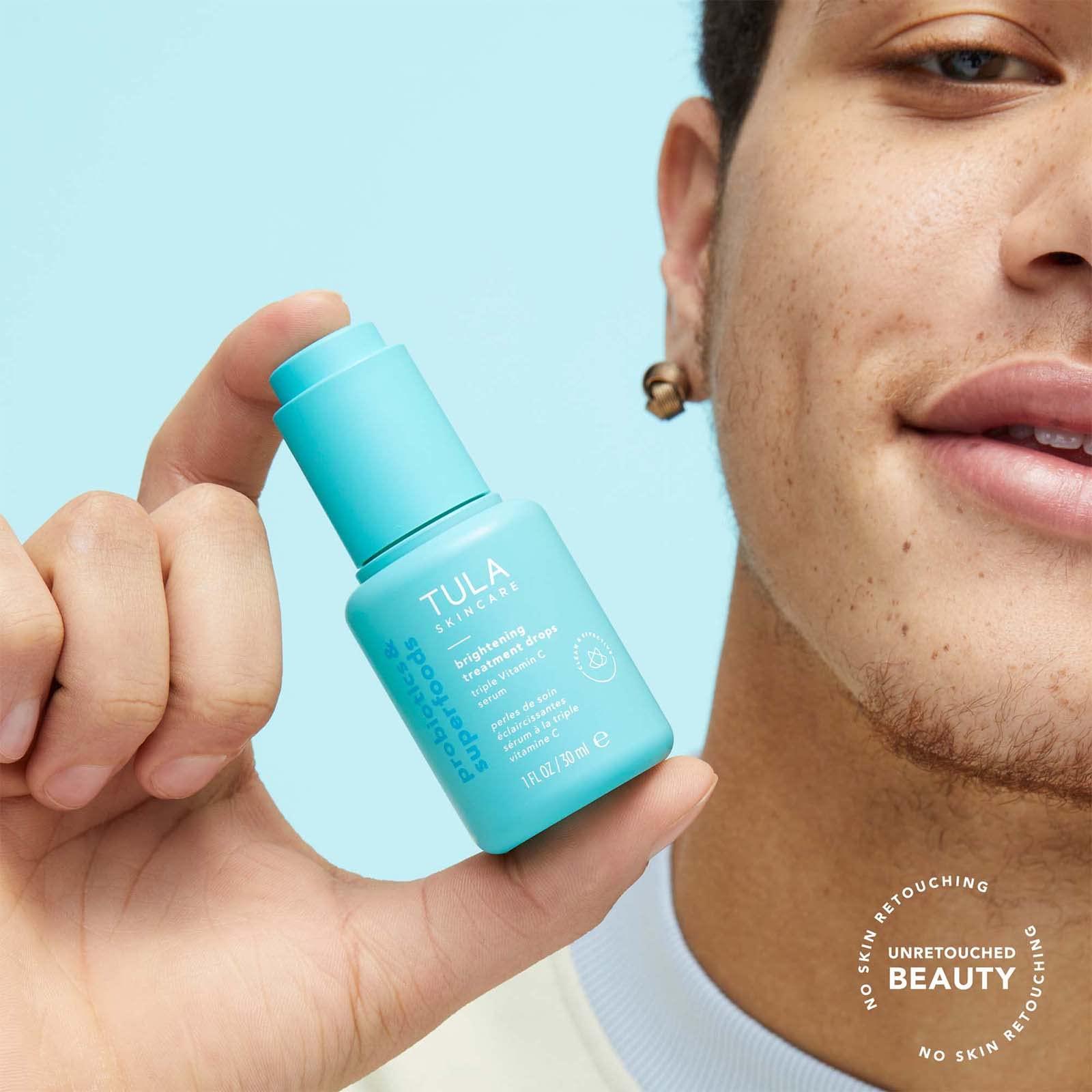 TULA TULA Skin Care Brightening Treatment Drops - Vitamin C Serum, Brightens the Look of Dull Skin & Dark Spots, 1 fl oz.