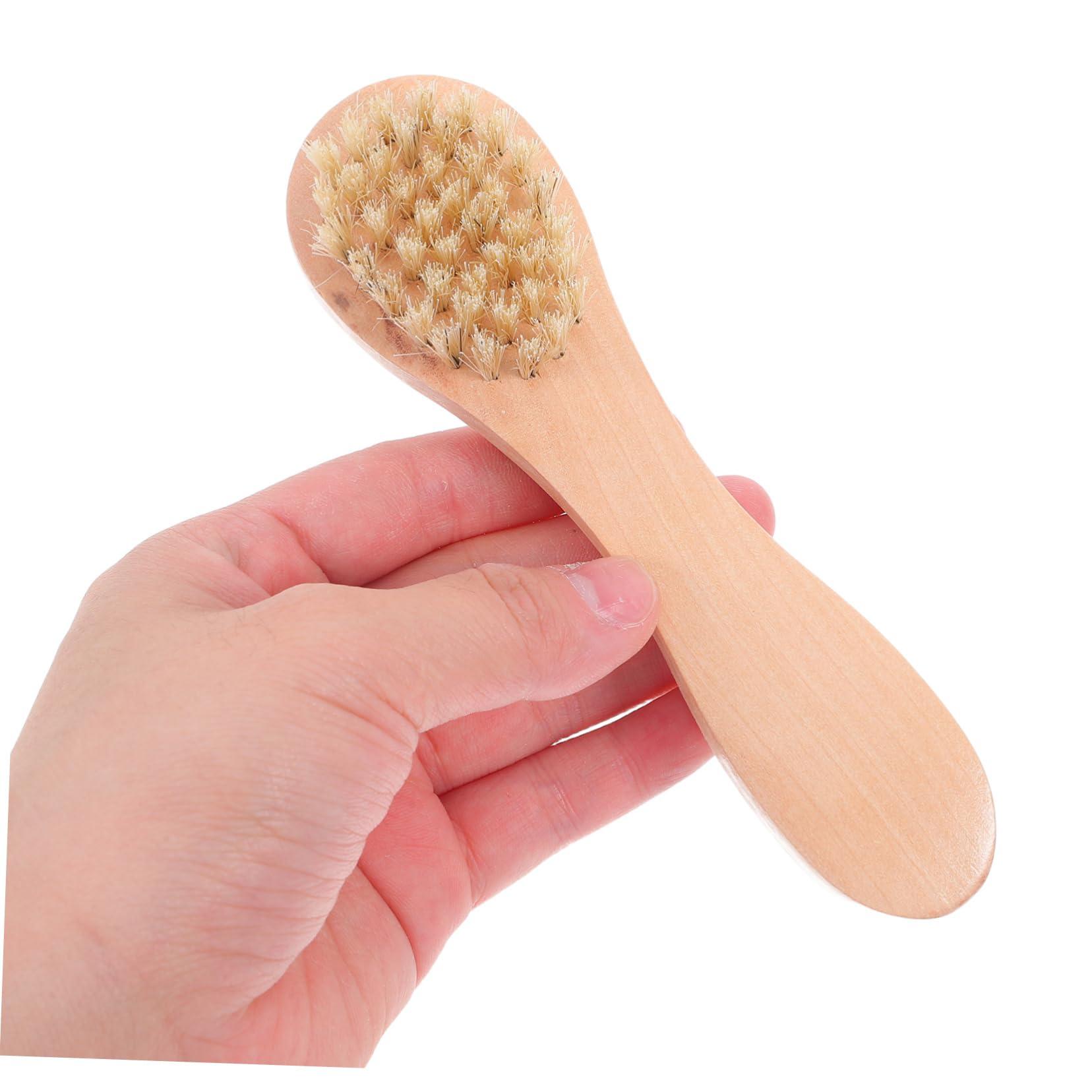 IWOWHERO IWOWHERO 5pcs Face Brush Face Scrubber Facial Tools Skin Care Tools Cleaning Tools Pore Cleaner Female Facial Brush Manual Facial Brush Face Cleansing Tool Handhold Facial Brush Hemu