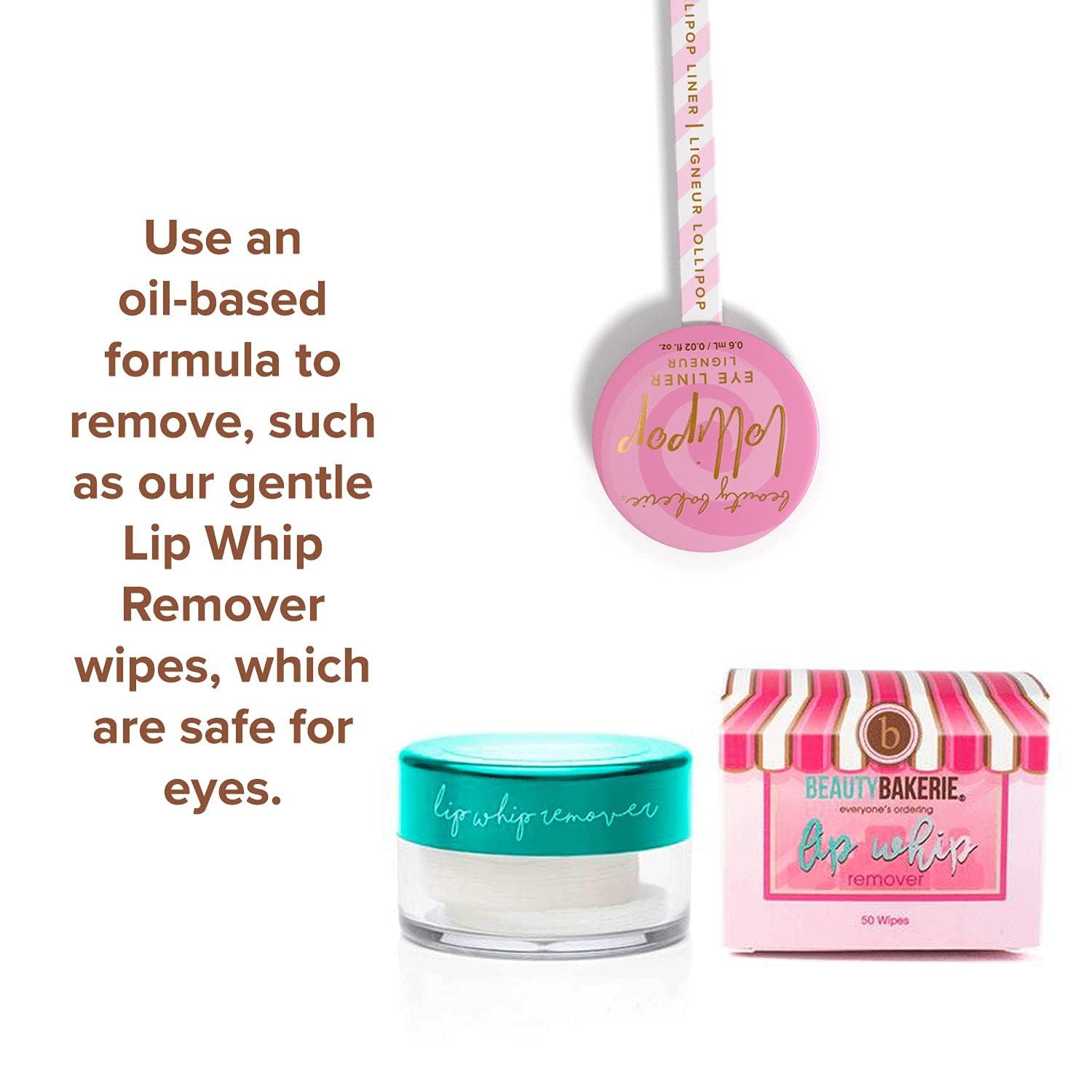 Beauty Bakerie Beauty Bakerie Lollipop Liquid Eyeliner Pencil, Smudge Proof, Waterproof Liquid Eye Liner Pen with Felt Tip Brush for Precise Eye Makeup, Waterproof Eyeliner for All Day Wear, 3.5mL, Jet Black