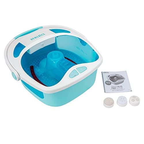 Homedics HoMedics Shower Bliss Foot Spa, Shower Massage Water Jets, Pedicure Center with 3 Attachments, Toe-Touch Control, FB-625H