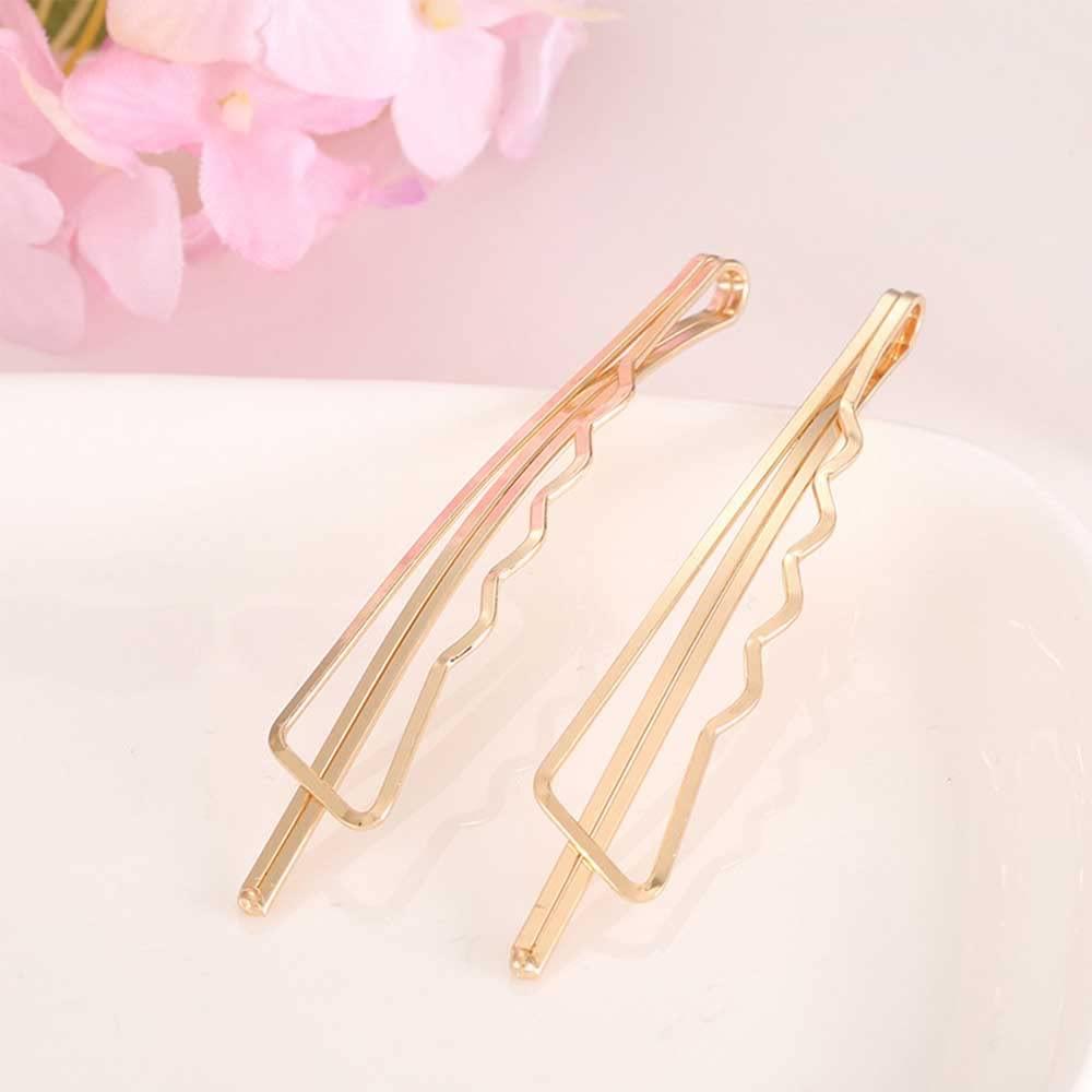 whitebridge WHITEBRIDGE 16pcs Gold And Silver Bobby Pins For Women Girls