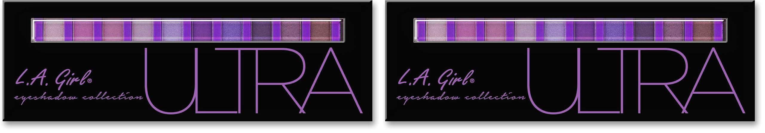 L.A. Girl L.A. Girl Beauty Brick Eyeshadow, Ultra, 0.42 Ounce, Crayon (Pack of 2)