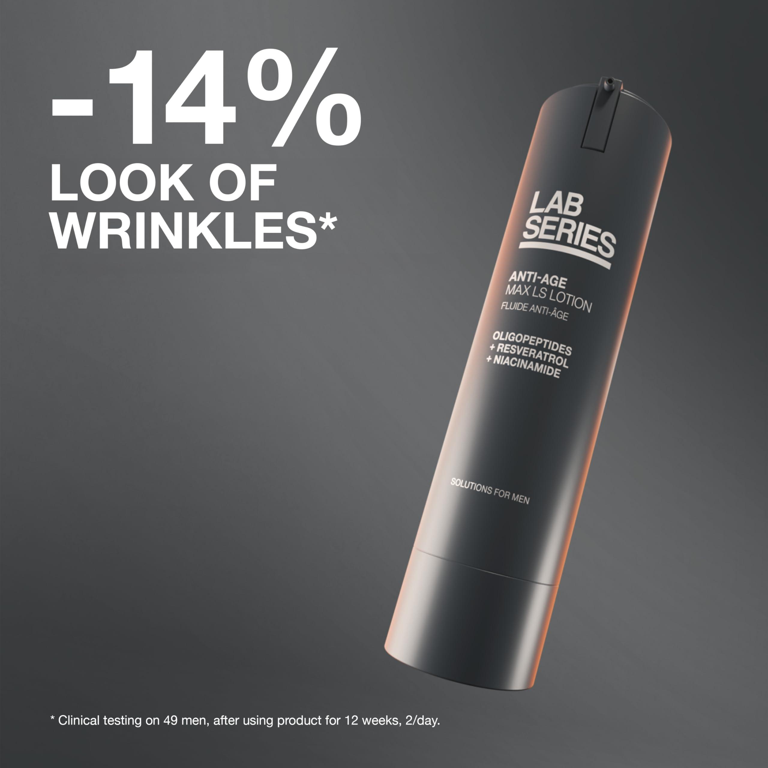 Lab Series Lab Series Max LS Lotion - Face Cream for Men - Anti Aging Face Moisturizer - Improves Skin\'s Tone, Firmness, and Texture, 1.5 Fl Oz Refill