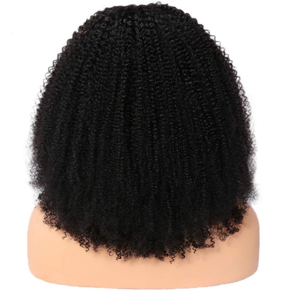 Prime Kitty Upart Afro Kinky Curly Wig U Part Wig Human Hair Middle Part 1X3 #NC Small Cap No Shedding No Tangling 10A Brazilian Virgin Human Hair Wigs for Black Women Middle U Part Wig Human Hair 180% 14\"