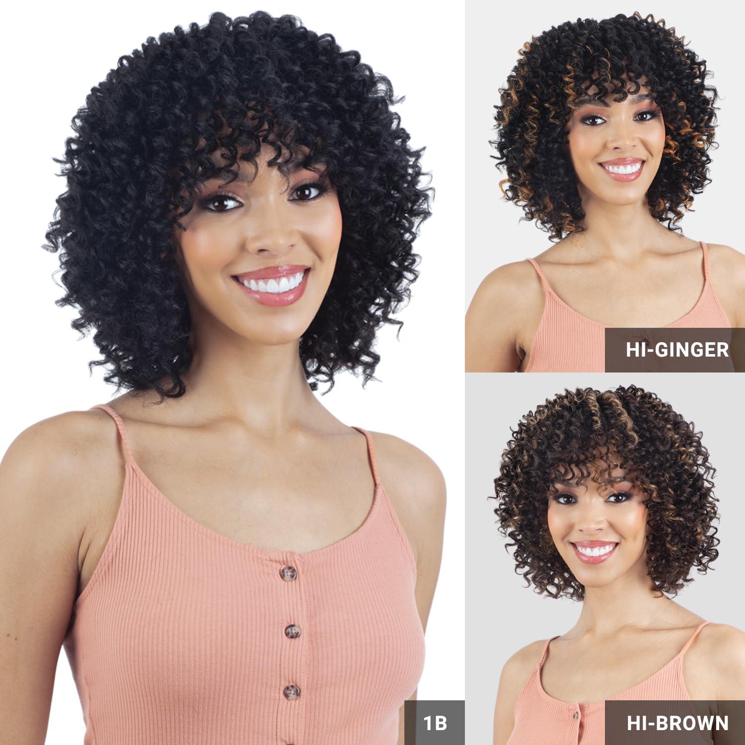 SHAKE-N-GO SHAKE-N-GO WIG NATURAL ME - DEEP CURL (HI BROWN)