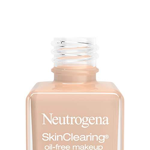 Neutrogena Neutrogena SkinClearing Oil-Free Makeup, Soft Beige 50 , 1 Fl. Oz (Pack of 1)