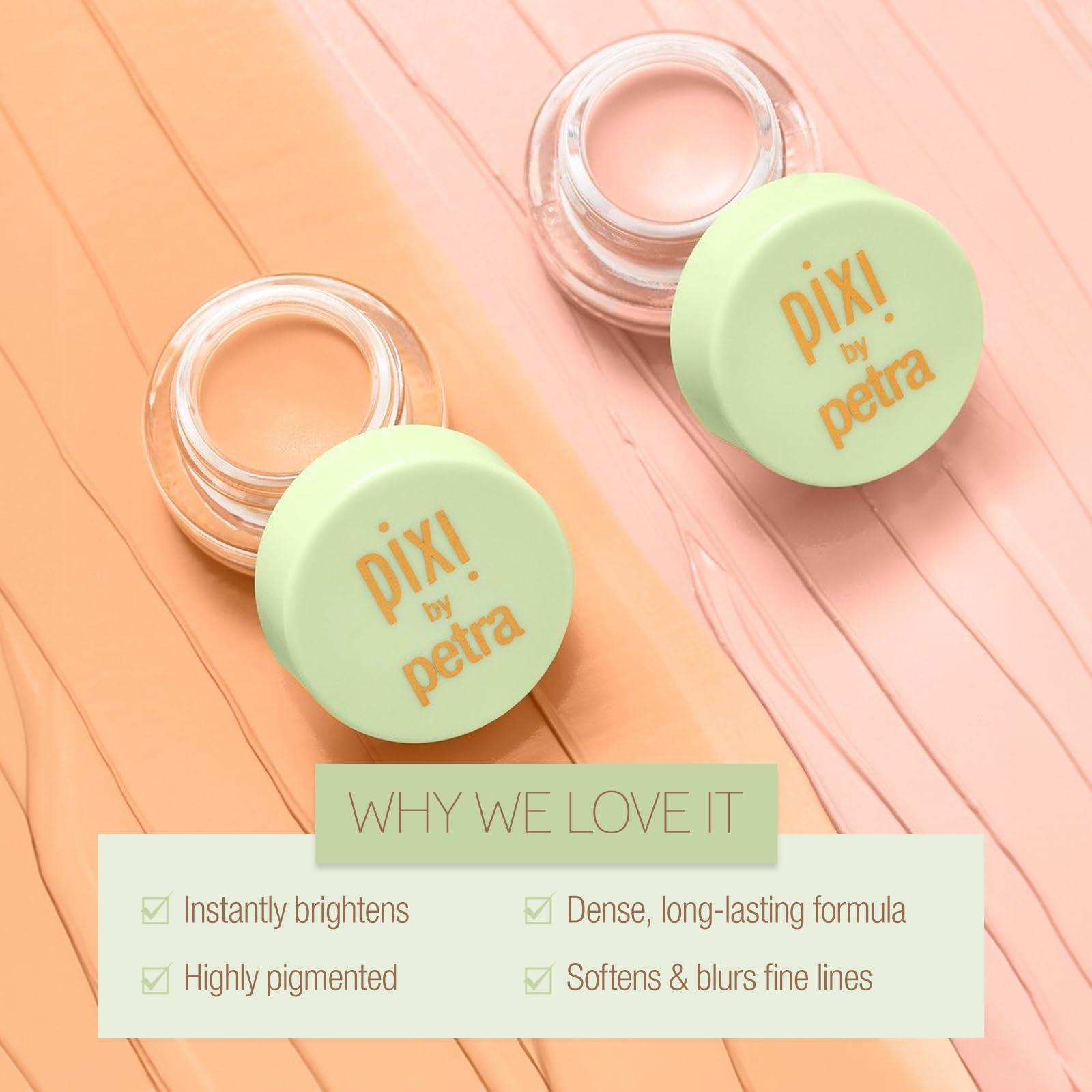 Pixi Pixi Beauty Correction Concentrate Duo - Brightening Peach & Awakening Apricot | Under Eye Colour Corrector | Illuminating Concealer | 0.1 Fl Oz Each