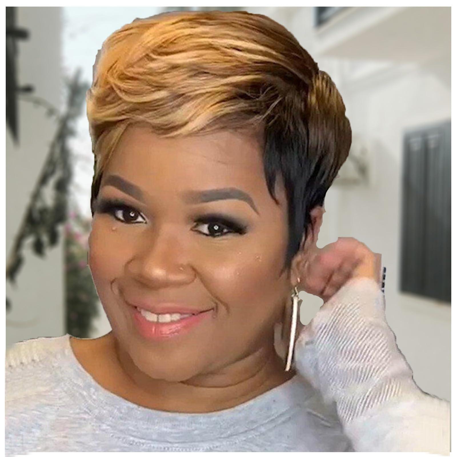 Dempiire Dempiire Human Hair Short Wigs For Women Grey Wigs For Women Short White Wig Wigs With Bangs White Wig Natural Wig